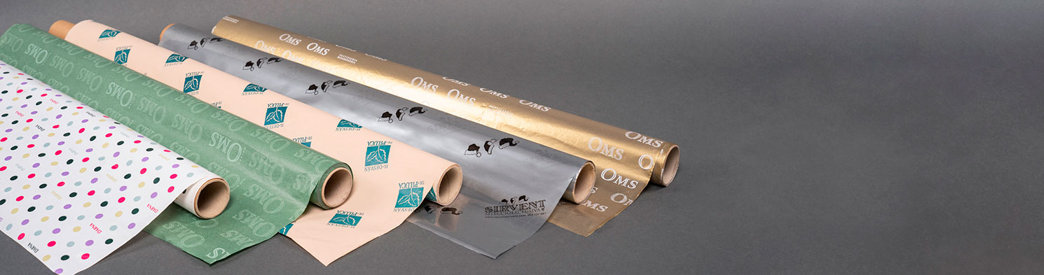 packaging personalizado y dentro de sus productos más destacados se encuentra el papel para envolver